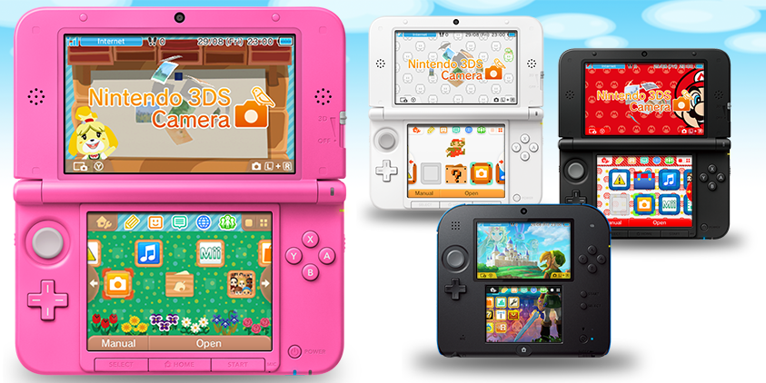 Nintendo 3DS Home Menu Themes Coming in October Firmware Update - 4P Games